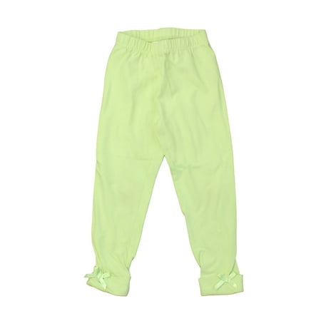 

Pre-owned Hanna Andersson Girls Green Leggings size: 4T