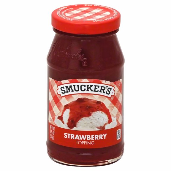 Smucker's Strawberry Topping 11.75 oz. (Pack of 32)