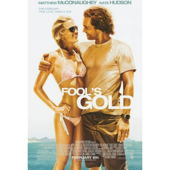 Fool's Gold Movie Poster Print (27 x 40)