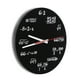 thumbnail image 3 of Reloj de pared acrílico Sincero de diseño matemático color Negro 30 cm, 3 of 10