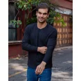thumbnail image 3 of Playera Manga Larga Para Hombre Tela Termica Wafle Cr122, 3 of 8