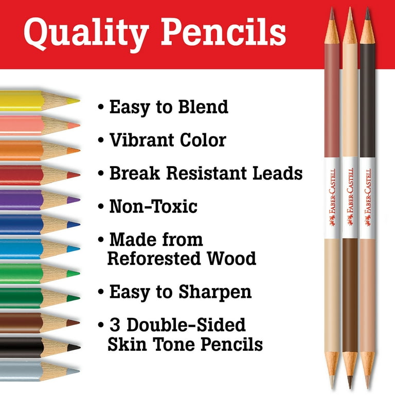 142 Set Professional Drawing Kids Art Supplies Lot Colored Pencils  Sketching Kit