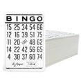 thumbnail image 1 of Baraja de cartas de bingo Regal Bingo Classic, reutilizable, 200 unidades, color blanco, 1 of 9