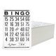 thumbnail image 1 of Baraja de cartas de bingo Regal Bingo Classic, reutilizable, 200 unidades, color blanco, 1 of 9
