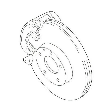 Genuine OE Volvo Rotor - 31262092 Fits select: 1996-1997 VOLVO 850 R