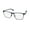 matte navy, variant on John Varvatos Square Titanium Metal Mens Eyewear Frame V182 Gunmetal 55mm
