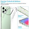 thumbnail image 5 of Shockproof Clear Phone Case Soft TPU Transparent Phone Cover Anti-Shock Ultra-Thin Phone Case Cover, 5 of 10
