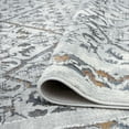 thumbnail image 6 of Traditional 4x6 Area Rug (3'11'' x 5'3'') Oriental Gray, Teal Indoor Rectangle Easy to Clean, 6 of 8