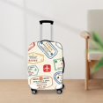 thumbnail image 1 of Elastic Luggage Cover Anti Scratch Spandex Suitcase Protector for Holiday White 22-24inch, 1 of 3