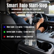 Car Aroma Diffuser,100ml Milk-Aromas Essential Oil Mist Aroma Machine for Gift, 3 Mode Mini Smart Car Air Freshener Spray for Car with Touch Switch