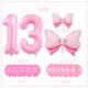 thumbnail image 2 of Kit de globos rosas para cumpleaños número 13 de 40" Wclliuchi, 2 of 7