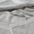 thumbnail image 6 of Superior Egyptian Cotton Absorbent 9-Piece Silver Towel Set, 6 of 13