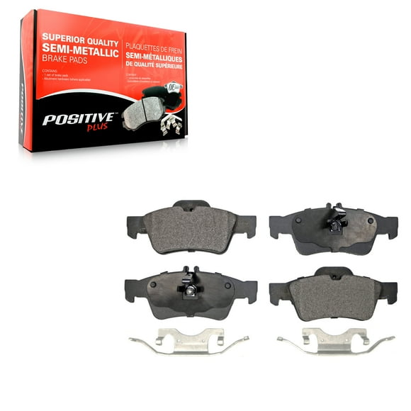 Positive Plus Rear Semi-Metallic Disc Brake Pads PPF-D986 for Car Mercedes-Benz E350 E550 E320 S550 E400 CLS550 SL500 E250 SL550 E300 S450 E500 S430 S500 CLS500 SL63 AMG CLS400 S350 CL550 E63 CL500