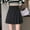Gray, variant on Mqqzkk Women Girl Pleated Skirts Button Up High Waist Uniform Skirt Relaxed Fits Tennis Casual Skirt