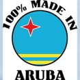 thumbnail image 2 of CafePress - 100% Made In Aruba Infant Creeper - Baby Light Bodysuit, Size Newborn - 24 Months, 2 of 4