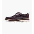 thumbnail image 5 of Stacy Adams Alario Wingtip Oxford Croco Leather Shoes Purple 25725-542, 5 of 7