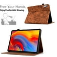 thumbnail image 4 of Allytechgroup Case for Lenovo Tab M9 2023 (TB-310FU), PU Leather Flip Case with Credit Card Slot Auto Sleep/Wake Kickstand Shockproof Full Body Ptotective for Lenovo M9 Tablet Case 9 inch, Brown, 4 of 10