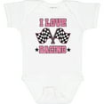 thumbnail image 3 of Inktastic I Love Racing Rally Flags Girls Girls Baby Bodysuit, 3 of 5