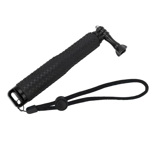 Palo selfie de aleación de aluminio de 9 pulgadas, palo selfie universal de mano para cámara deportiva de acción, teléfono celular, color negro