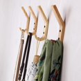thumbnail image 2 of 4 paquetes de abrigos, percha, decoración en , natural rústica, de instar, curvo para sa de SM SunniMix Ganchos de pared, 2 of 8
