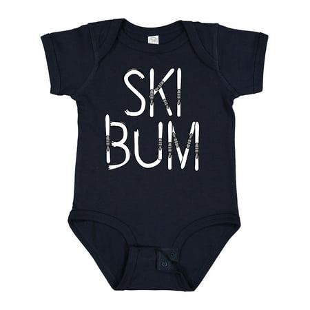 

Inktastic Ski Bum Gift Baby Boy Bodysuit