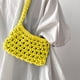 thumbnail image 4 of Bolso de viaje para mujer, Bolso de diseño tejido con cuerda de algodón, Bolso de ganchillo hecho a mano informal, 4 of 5