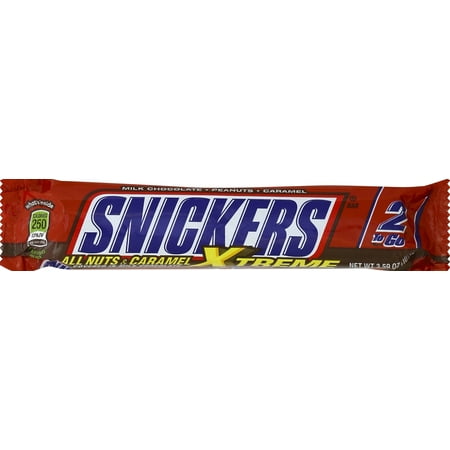 Snickers, Extreme All Nuts & Caramel, 3.59 Oz