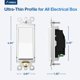 thumbnail image 4 of Interruptor de luz Amico 15A 120/277V certificado UL, 4 of 7