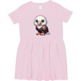 thumbnail image 3 of Inktastic Baby Bald Eagle Girls Toddler Dress, 3 of 5