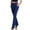 Blue independence day dresses for women, variant on Wenini Flare Trousers for Women Plain Summer Long Pants Fashion Loose Casual Temperament Knitted Micro Pull Slim Flare Trousers Black l