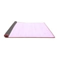 thumbnail image 2 of Ahgly Company Indoor Round Solid Purple Modern Area Rugs, 7' Round, 2 of 4