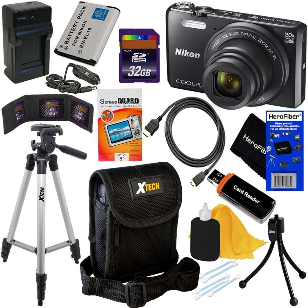 Nikon COOLPIX S7000 16.0 MP WiFi Digital Camera with 20x Zoom & Full