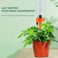 thumbnail image 2 of Auto Drip Irrigation System with Slow Release Switch Control Valves Self Water Spike Waterer Tools Adjustable Garden Sprinkler Orange 6pcs, 2 of 6