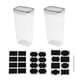 thumbnail image 2 of Airtight Tall Food Storage Container Set, 2Pcs 2.8L Spaghetti Containers for Pantry Organization and, 2 of 5