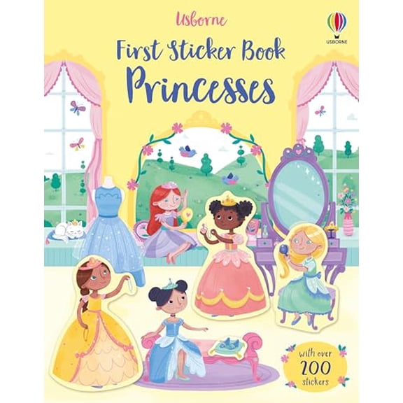 Pre-Owned First Sticker Book Princesses: A Whimsical Sticker Activity Book Journey Through Enchanted Castles and Royal Celebrations, 9781836050582, 1836050585, Paperback,