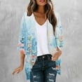 thumbnail image 2 of Women's Fall Tops Women's Shirts and Blouses 3/4 Length Sleeve Womens Tops Womens Blouses Fall 2025 My Reorder List Fashion Gifts, 2 of 5