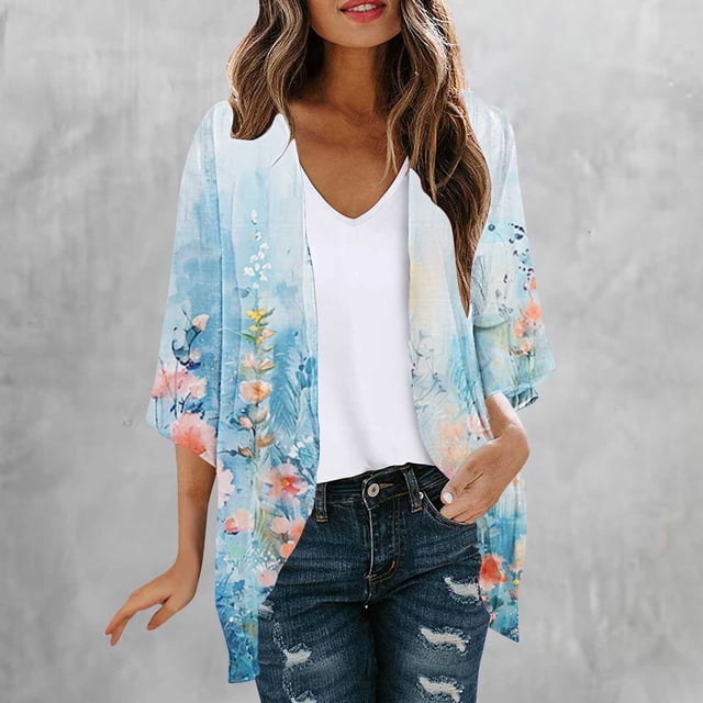 NJDVHB Cardigan d'Hiver pour Femmes, Blouse Décontractée à Manches Longues avec Poche