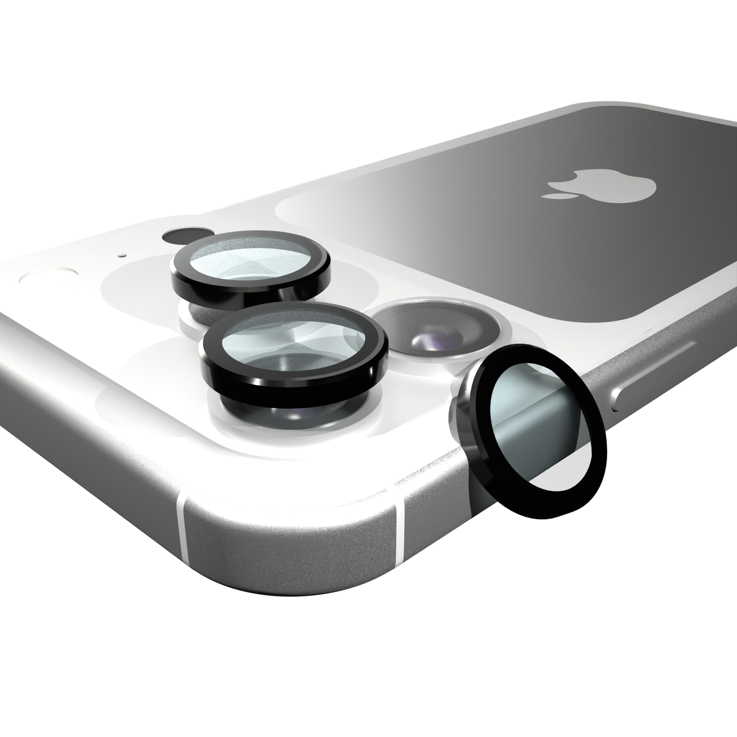 cellhelmet Tempered Camera Glass Protector for Apple iPhone 17 Pro/17 Pro Max, Individual Pieces, Black, SC-122-IND