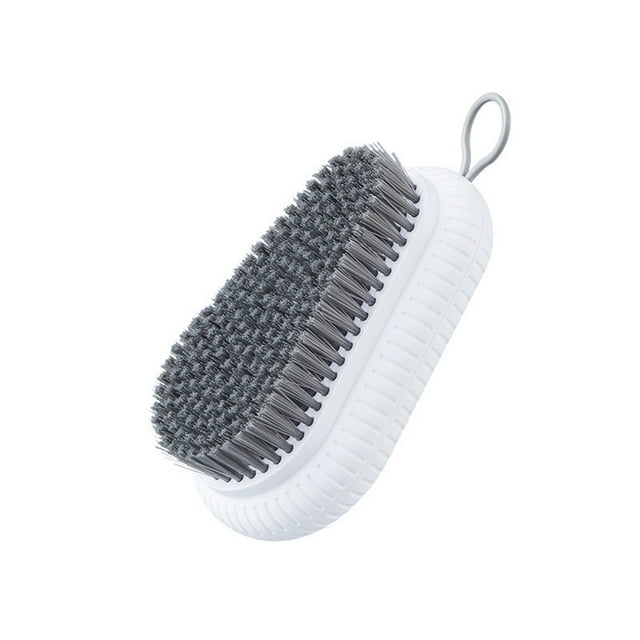 PRETXORVE Multi Functional Plastic Laundry Brush Household Short Handle Soft Sweater Brush