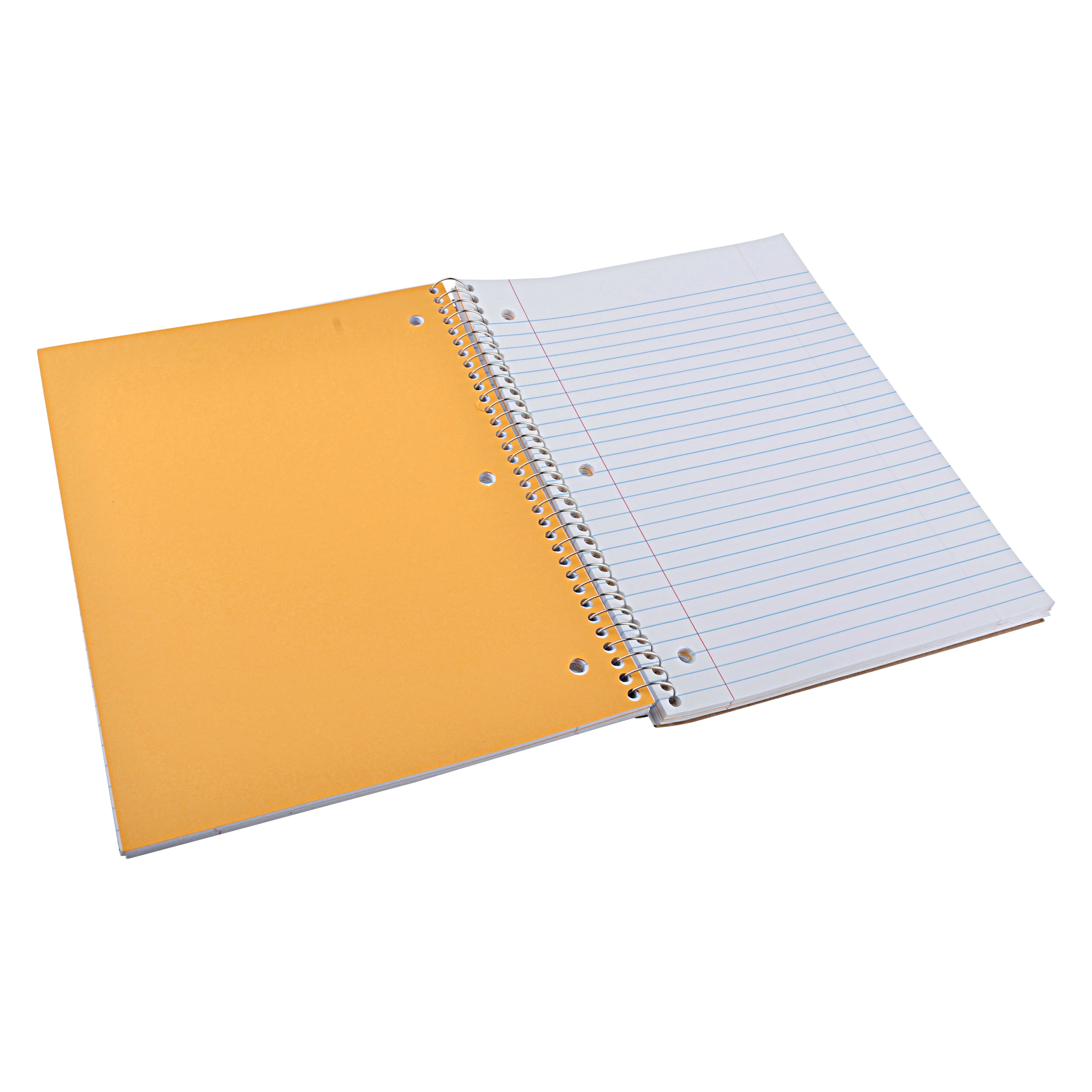 Pen + Gear Spiral Notebook, College Ruled, 5 Subject, 180 Pages, 8" x 10.5", Color Choice Will Vary, 57186