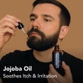 thumbnail image 3 of Aceite para el crecimiento de barba Superior Mane, 30 ml, activa las raíces del cabello, 3 of 5