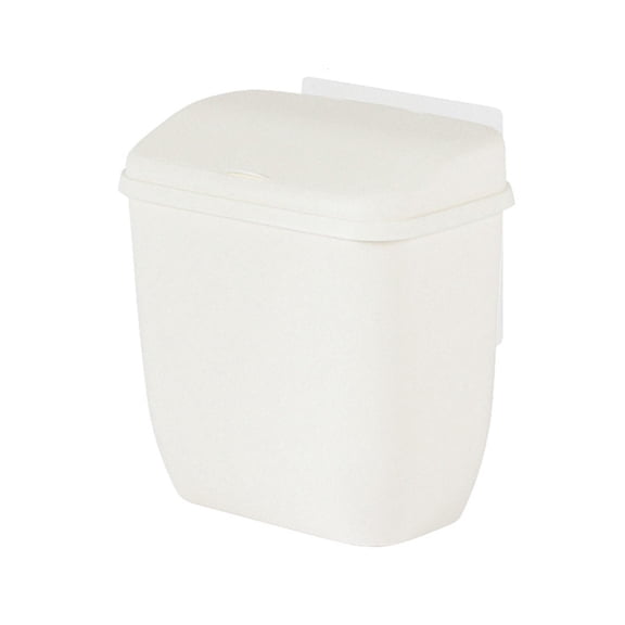 HILOGEL Food Waste Bin with Lid Hanging Kitchen Caddy, Wall Mounted Sink Trash Can