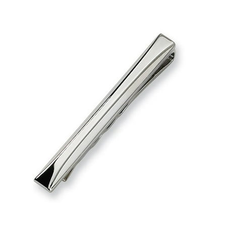 Jewelryweb Stainless Steel Tie Bar