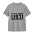 thumbnail image 2 of TJOUL Unisex Adult Everyday Short Sleeve T-Shirt for Relaxed Style, 2 of 5