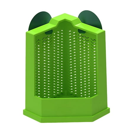 Btomtd Small Pet Bowls with Suction Cups, Reptile Feeders and Water Bowls, Hangable Geckos Lizard Crickets Feeder for Cages and Terrariums, S