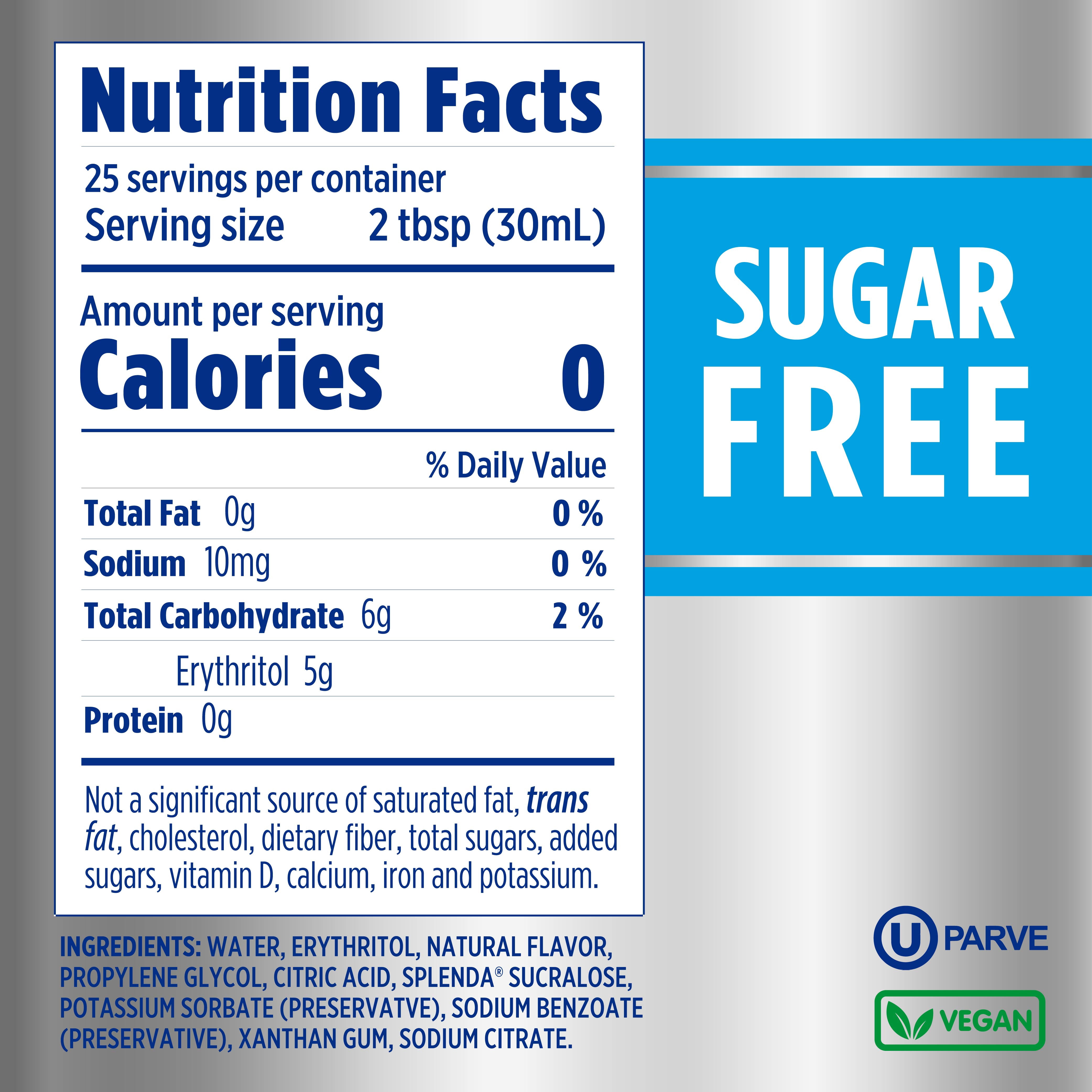 Splenda French Vanilla Sugar-Free Syrup 750mL