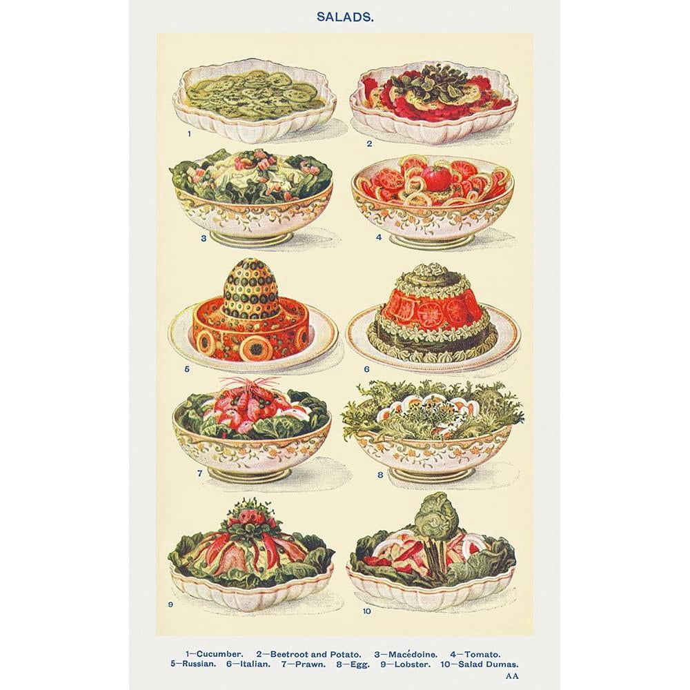 Mrs. Beeton''s Book of Household Management 17x24 White Modern