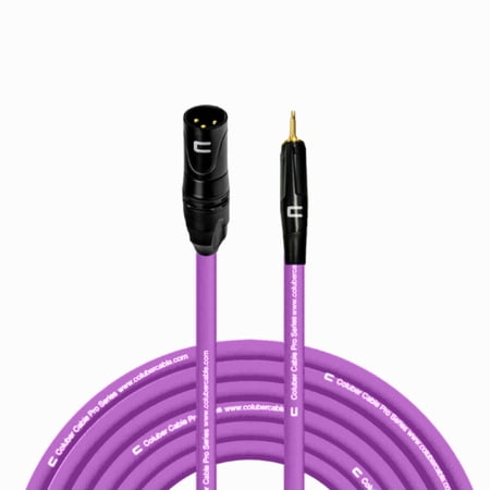 Coluber Cable Unbalanced XLR Male - 3.5mm TS Professional Microphone Cable