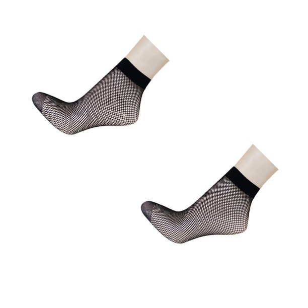 Sonducket Moda de verano Calcetines de malla de alta calidad Sección delgada Malla pequeña Flores de amor Calcetines de rejilla sexy Calcetines Accesorios de disfraces No.09