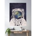 thumbnail image 2 of Dreaming Of Space Poster Wall Art, Modern Wall Decor, 12x18 UNFRAMED, 2 of 3